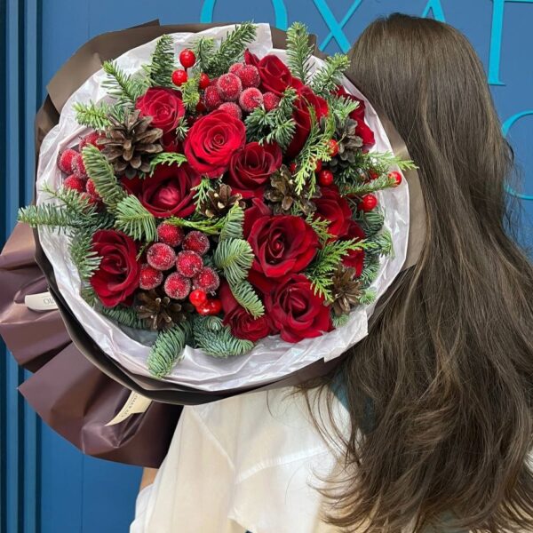 Букет новогодний