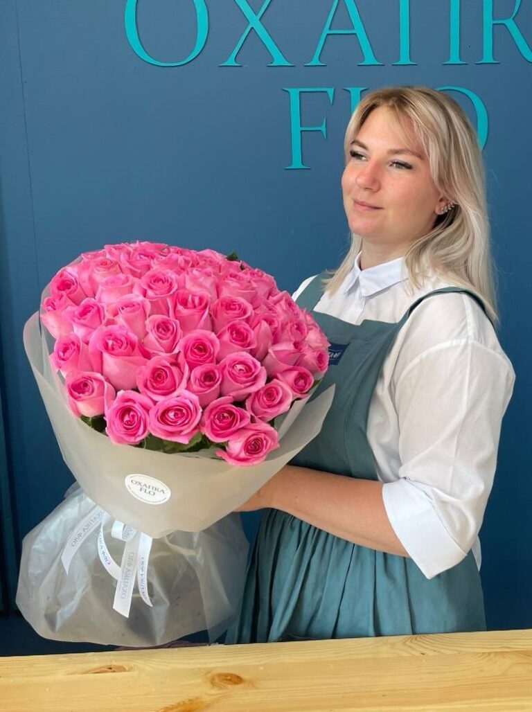 Букет розовых роз. 101, 51, 31, 25 Шт.